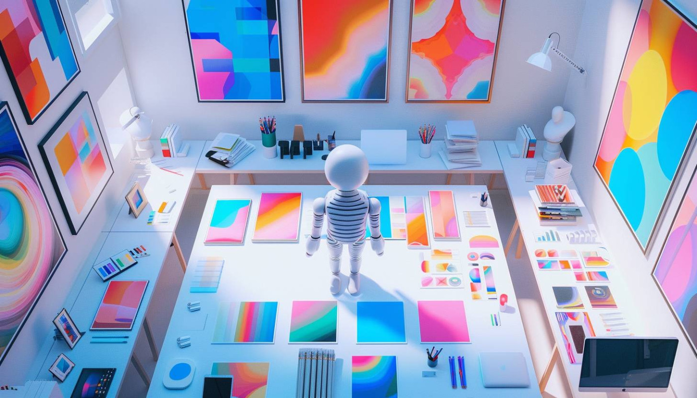 Come la generazione di immagini AI sta rivoluzionando il design grafico